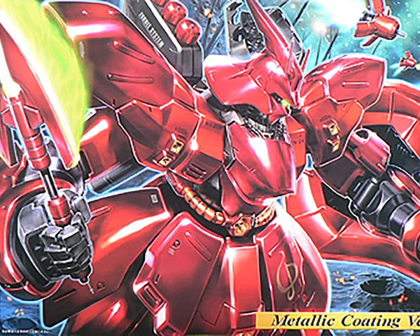 MG 1/100 SAZABI METALLIC COATING VR 1