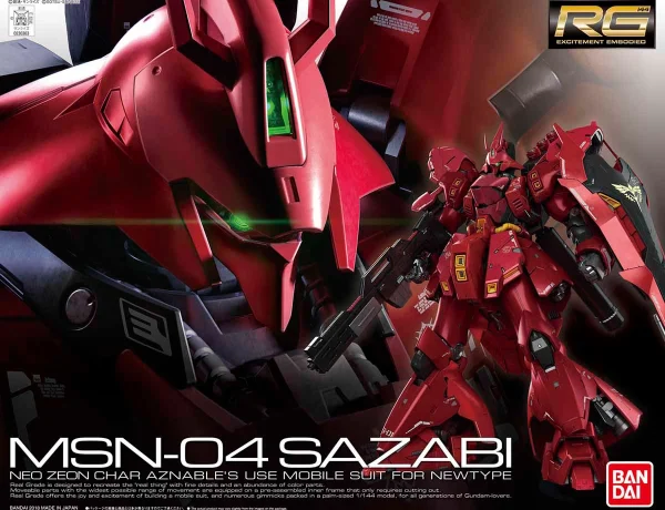 RG 1/144 MSN-04 SAZABI 1