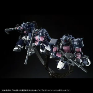 RG 1/144 MS-06R-1A BLACK TRI-STARS ZAKU II TRIPLE ACTION SET 14