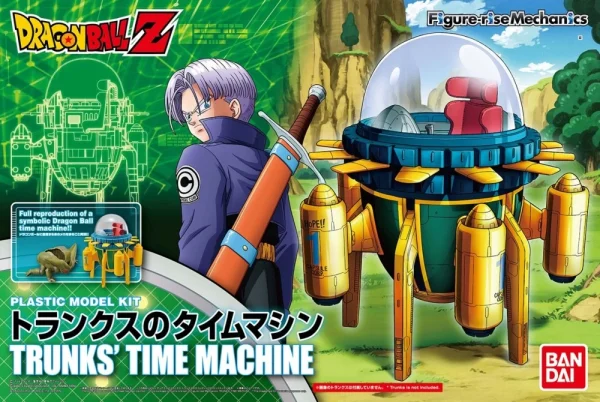 FIGURE-RISE DBZ MECHANICS TRUNKS TIME MACHINE 1