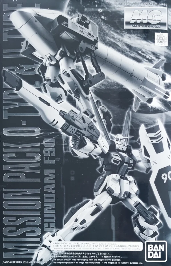 MG 1/100 MISSION PACK O-TYPE & U-TYPE For GUNDAM F90 (parts Only) 1