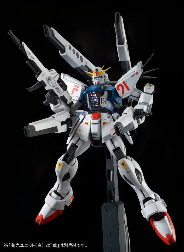 MG 1/100 GUNDAM F91 VER.2.0 BACK CANNON TYPE & TWIN V.S.B.R. SET UP TYPE 5