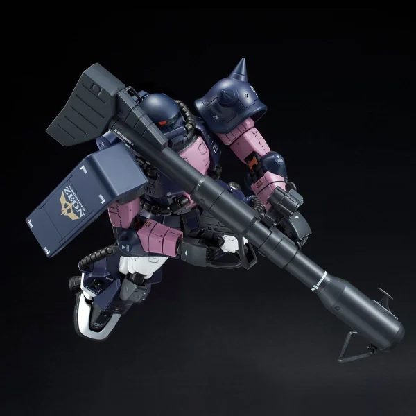 RG 1/144 MS-06R-1A BLACK TRI-STARS ZAKU II TRIPLE ACTION SET 8