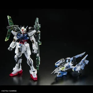 RG 1/144 AILE STRIKE GUNDAM + SKYGRASPER + SWORD / LAUNCHER CLEAR COLOR SET 21