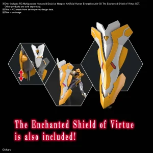 RG EVANGELION UNIT-03 THE ENCHANTED SHIELD OF VIRTUE SET 12